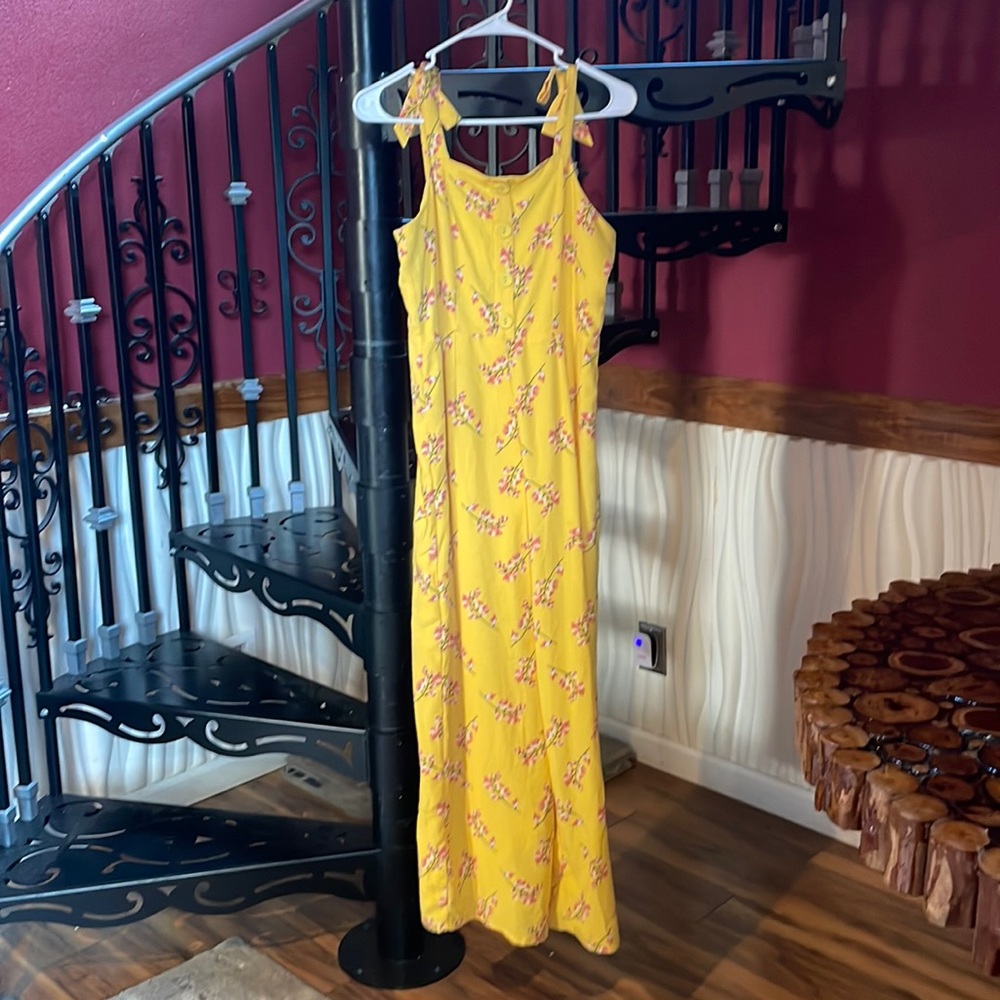Yellow jumpsuit